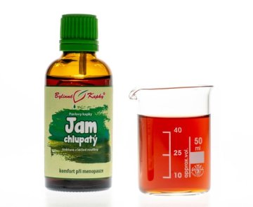 Jam (yam-smldinec) chlpatý (Dioscorea villosa) - bylinné kvapky (tinktúra) 50 ml