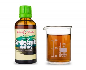 Srdcovník sibírsky (TCM) - bylinné kvapky (tinktúra) 50 ml