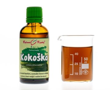 Kokoška pastierska - bylinné kvapky (tinktúra) 50 ml