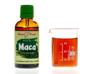 Maca (žerucha peruánska) - bylinné kvapky (tinktúra) 50 ml