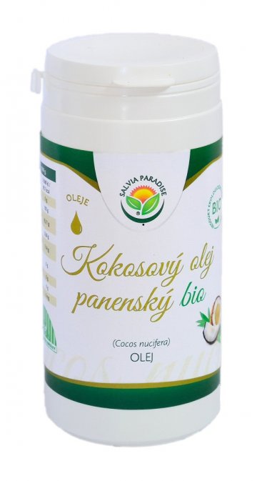 Kokosový olej panenský BIO 400 ml od Salvia Paradise