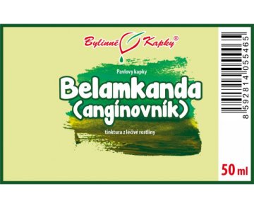 Belamkanda (angínovník) - Pavlove bylinné kvapky (tinktúra) 50 ml