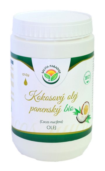 Kokosový olej panenský BIO 1000 ml od Salvia Paradise