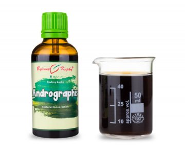 Andrographis (andrografis - právenka - mäkyn) (TCM) - bylinné kvapky (tinktúra) 50 ml