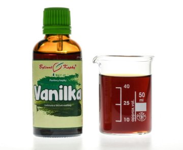 Vanilka - bylinné kvapky (tinktúra) 50 ml