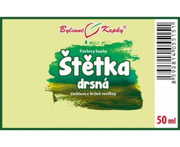 Štetka drsná (TCM) - bylinné kvapky (tinktúra) 50 ml