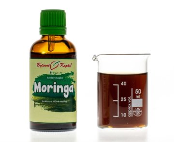 Moringa - bylinné kvapky (tinktúra z moringy) 50 ml