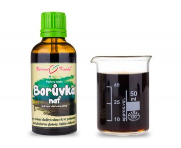 Čučoriedka vňať - bylinné kvapky (tinktúra) 50 ml