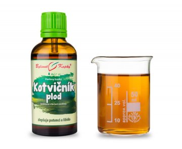 Kotvičník plod (TCM) - prírodný testosterón - bylinné kvapky (tinktúra) 50 ml