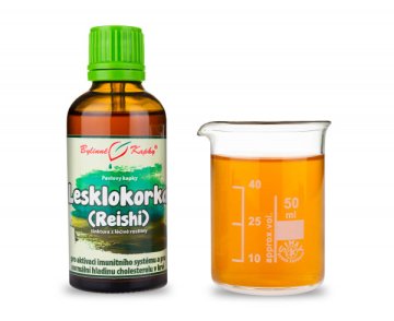 Leskokôrka (reishi) (TCM) - bylinné kvapky (tinktúra z leskokôrky) 50 ml