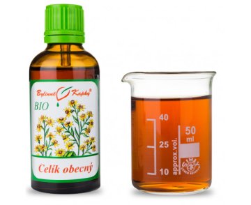 Celík (zlatobyľ) obyčajný BIO - bylinné kvapky (tinktúra) 50 ml