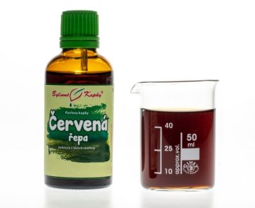 Červená repa - bylinné kvapky (tinktúra) 50 ml